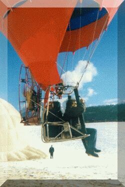 Motoballon en vol - Dany Cleyet-Marel